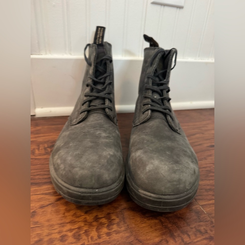 Blundstone Men's Charcoal Leather Boots - Picture 2 of 5